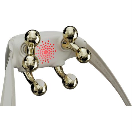 SKG Neck Massager H7 Ultra-E - Golden with Massage Heads
