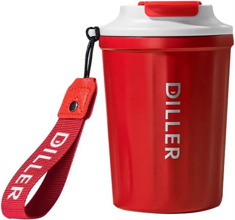 Tasse Thermos Voyage, Isotherme, 12oz, Acier Inoxydable, Sans Fuite
