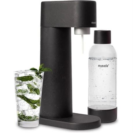 Woody Sparkling Water Maker - Black