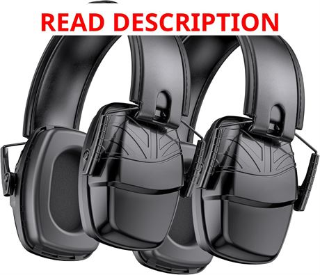 Link Dream 2-Pack Shooting Ear Protection 35dB Noise Cancelling Ear Muffs