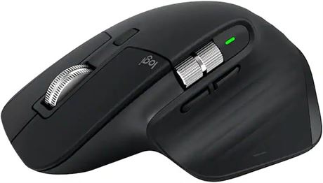 Logitech MX Master 3S Wireless Mouse with Ultra-Fast Scrolling, Bluetooth
