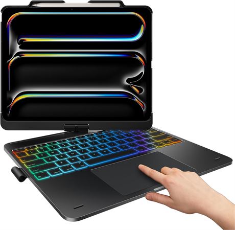 typecase  tui clavier iPad Pro 13" / Air 13" et Pro 12,9"   rotation 360