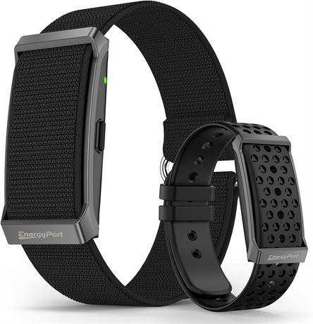 Smart Bracelet with Blood Oxygen, 170+ Sport Modes, 2 Bands, 60-Day Battery