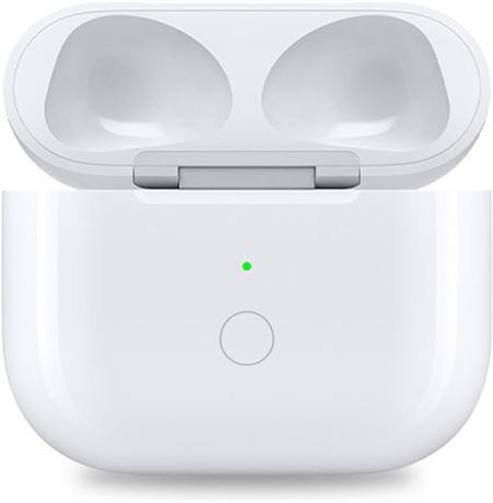 Charger Case for AirPods 3rd Gen Wireless Charging Case 620mAh White