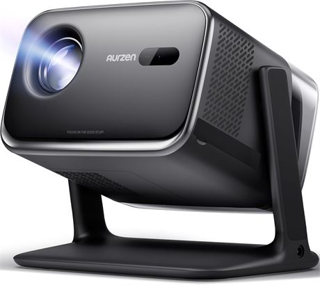 Aurzen Boom Mini Google TV 4K Projector, 20W