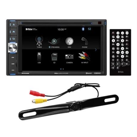 BOSS Audio BVB9358RC Car DVD Player, Rearview Camera, Bluetooth 6.2  LCD