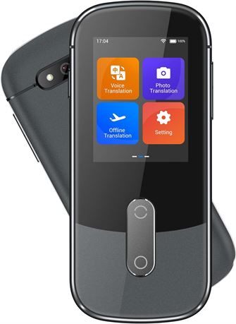 Anfier W09 PRO Offline Translator for 144 Languages, No WiFi, Grey
