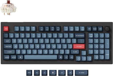 Keychron V5 Max Wireless Mechanical Keyboard 96% Gateron Brown