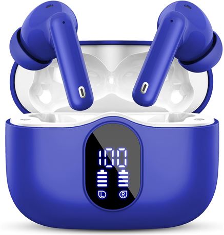 Wireless Earbuds Bluetooth 5.4 HiFi Stereo, ENC Mic, IP7 Waterproof