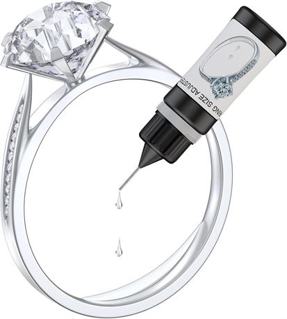 HiFan Ring Size Adjuster Kit with UV Lamp for Loose Rings