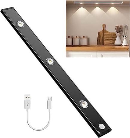 LED Under Cabinet Wireless Motion Sensor Lights – USB Rechargeable
