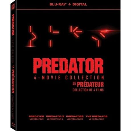 Predator: 4-Movie Collection Blu-ray + Digital HD