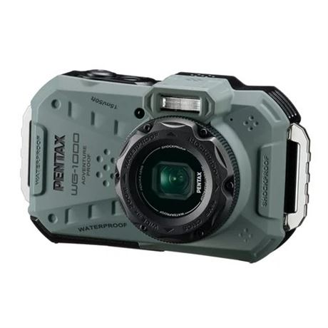 Ricoh WG-1000 appareil photo tout temps, couleur olive, robuste extérieur