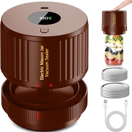 LOVE MOMENT kit mise sous vide bocaux électriques mason jar