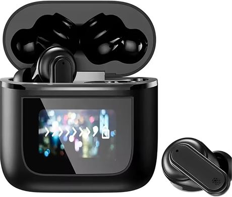 Wireless Running Earbuds with ANC, Long Battery, Display Case