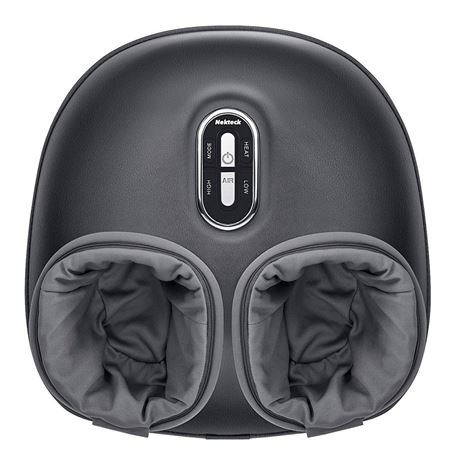 Nekteck Shiatsu Foot Massager Machine With Soothing Heat Black