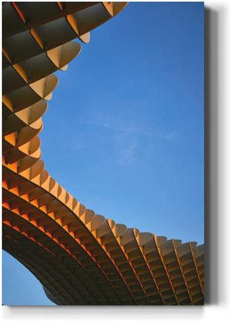 Tableau mural lever de soleil cadre toile 36x24