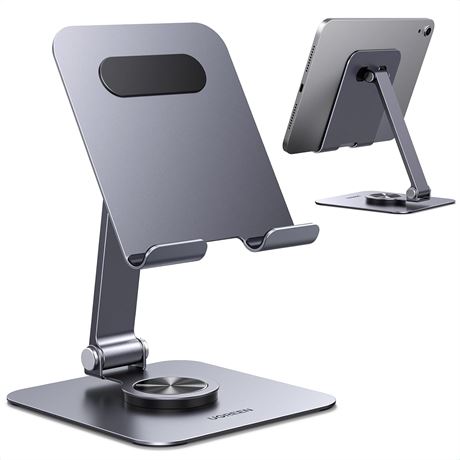 UGREEN 360° Rotating Tablet Holder Stand Aluminum Desktop Base