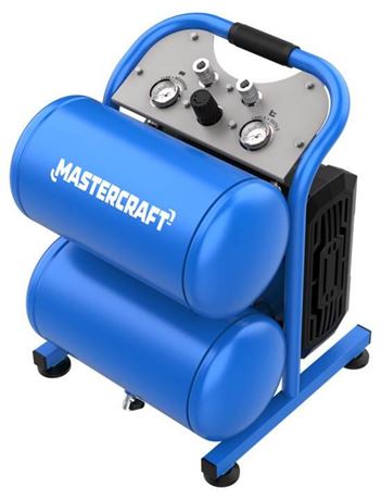 Mastercraft 5-Gallon Air Compressor with Control Panel, 175 PSI, 1.5 HP
