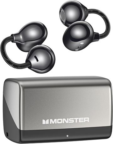 Monster Airclip AC700 Wireless Earbuds, Bluetooth 6.0 Open Ear Stereo