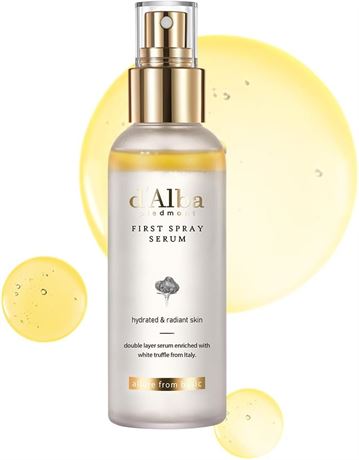 d'alba Piedmont S rum spray truffe blanche italienne, vegan, 100ml