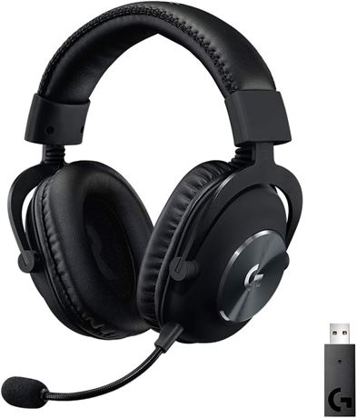 Casque Gaming Logitech G PRO X Wireless, Son Surround DTS 2.0
