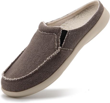 ADAX Men’s Orthotic Slippers Plantar Fasciitis Pain Relief with Arch Support