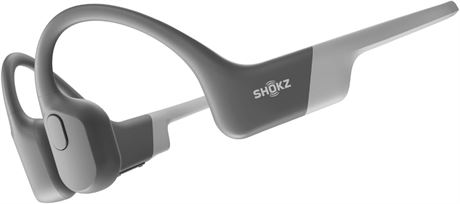 Shokz OpenRun Bone Conduction Bluetooth Sport Headphones – Grey