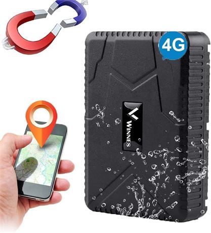 GPS Tracker 4G/3G/2G Worldwide Coverage, 150-Day Standby