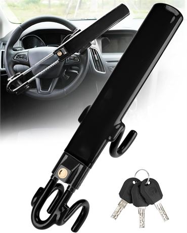 Tevlaphee Steering Wheel Lock Anti-Theft Car