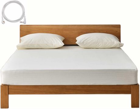 Drap de Mise à la Terre King Taille 76"x80" Blanc