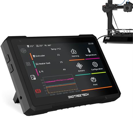 BIGTREETECH PAD 7 Klipper Touchscreen CB1 KlipperScreen for BIQU B1 SE