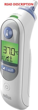 Braun IRT6520CA ThermoScan 7 Ear Thermometer with Age Precision for All Ages