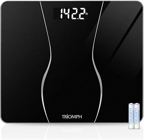 Triomph balance pèse-personne numérique 400 lb plateforme large
