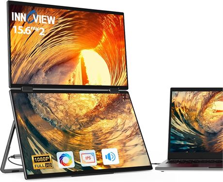 Écran Extensible InnoView 15.6" Triple Moniteur 1080P