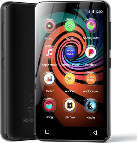 Baladeur MP3 160 Go Bluetooth WiFi Android écran 4" apps musique