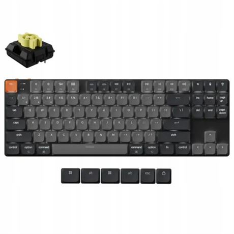 Keychron K1 Qmk Bezdr tov  Mechanick  Kl vesnica Version 6 K1X-A4