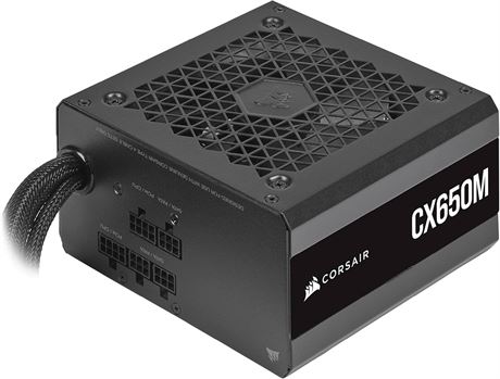Corsair CX-M Series, CX650M, Modular Power Supply, 80 Plus Bronze
