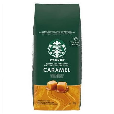 Starbucks Caramel Ground Coffee, Medium Roast 311g