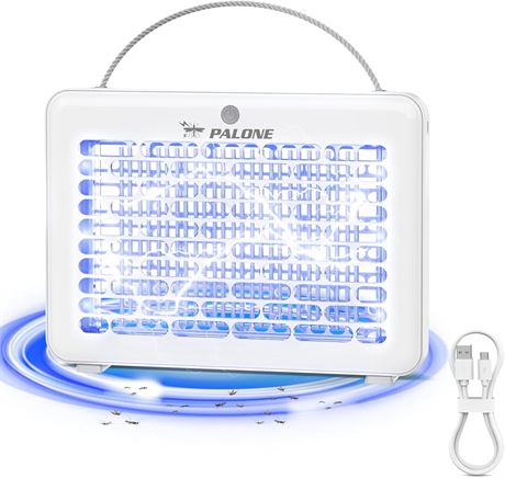 PALONE Bug Zapper – 4200V Electric, Indoor/Outdoor, USB