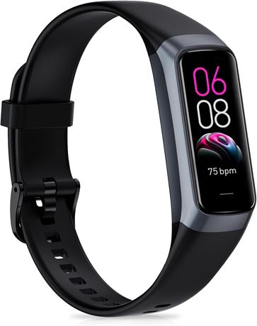 Fitness Tracker: 24/7 Heart Rate, Blood Pressure, Sleep Tracking, Waterproof