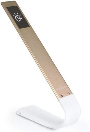 Ocushield Oculamp Anti-Blue Desk Lamp, Dimmable, USB, 20h Gold