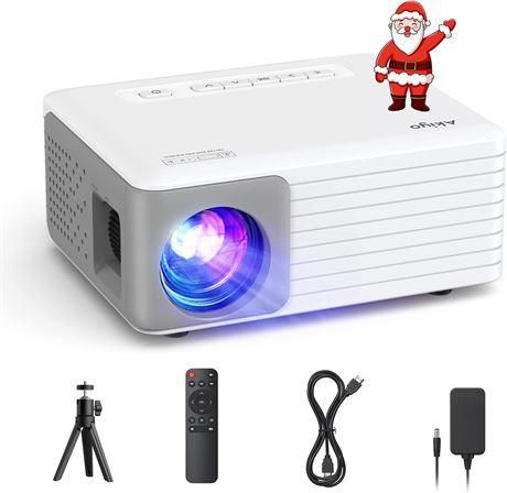 Portable Home Theater Projector, Compatible with iOS/Android/Laptop/PS5/HDMI