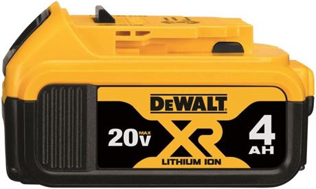 DEWALT DCB204 20V Max XR Li-Ion Premium Battery Pack