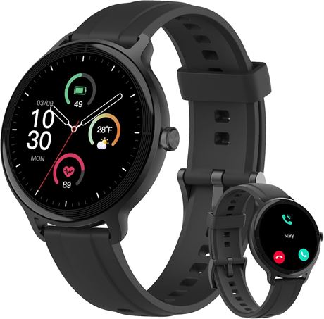 Smart Watch for Men & Women, Bluetooth Calling, 1.27" Screen, 100+ Sports, IP68