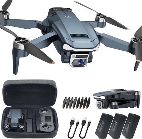 CHUBORY A77 WiFi FPV Quad with 4K Camera, Brushless Motor, 84-min Flight