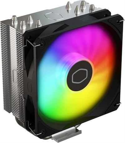 Cooler Master Hyper 212 Spectrum V3 CPU Cooler, ARGB, 120mm PWM, AM5/AM4