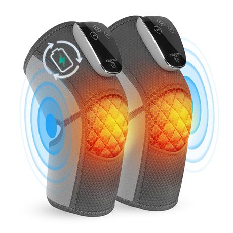 COMFIER Cordless Heated Knee Massager with Vibration