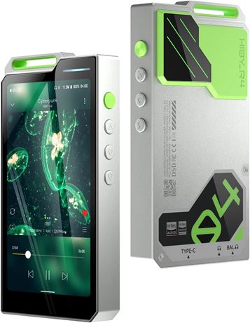HiBy R4 HiFi DAP Android 12 Music Player Bluetooth WiFi 32G Expandable