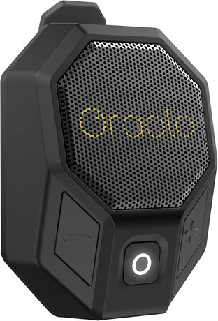 Oraolo Haut-parleur portable clipser Bluetooth 5.4, mains libres, IPX6, 12h